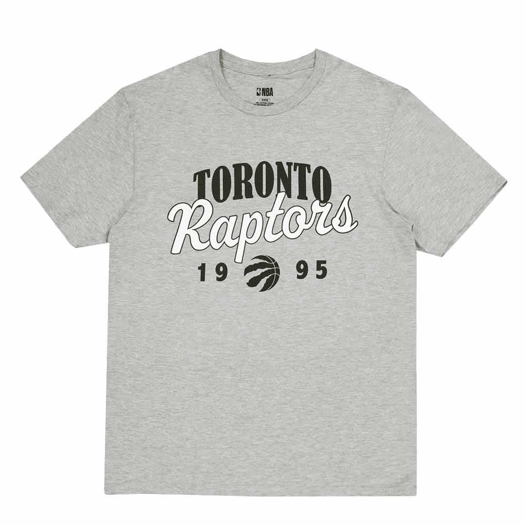 NBA - Men's Toronto Raptors Script 1995 T-Shirt (NAXA09OMSC3A1PB 06GRH) - Image 3