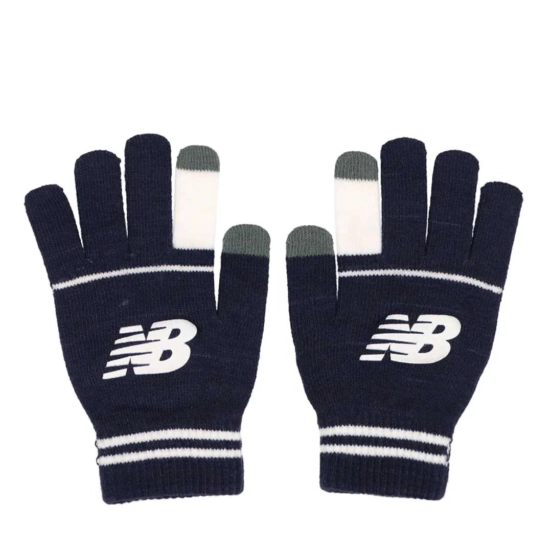 New Balance - Kids' Woven Sport Knit Gloves (LAH13012 TNV)