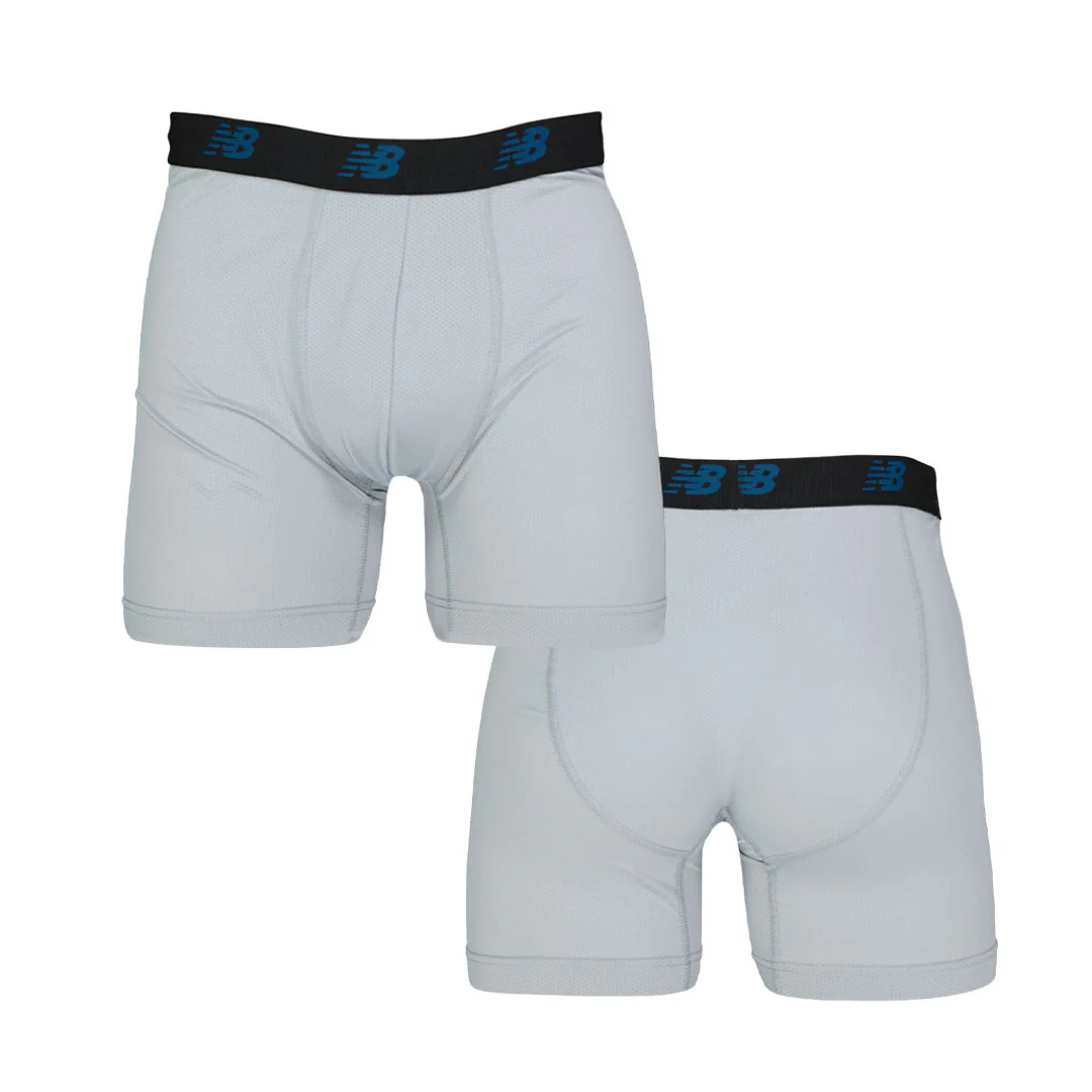 New Balance - Men's 4 Pack Mesh Boxer Brief (NB3015-4-0095N) - Image 6