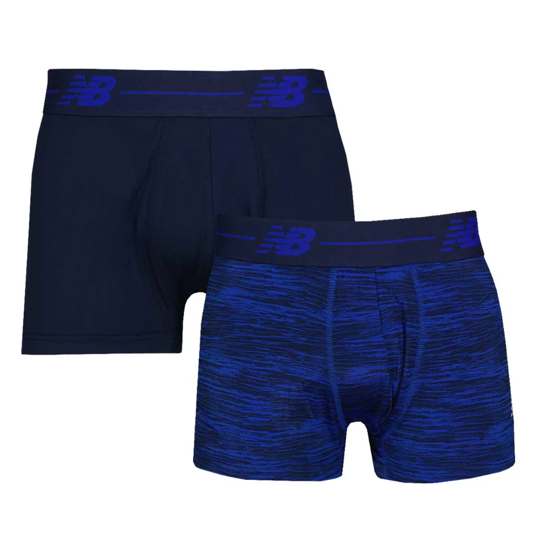 New Balance - Men's Premium Performance 2 Pack Boxer Brief (NB3009-2 441N)