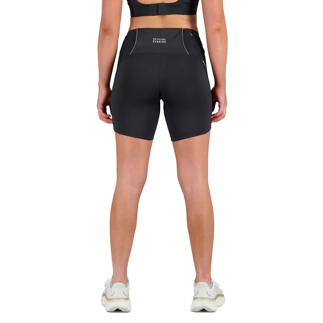 New Balance - Women's Impact Run Fitted Shorts (WS21272 BK) - Image 3