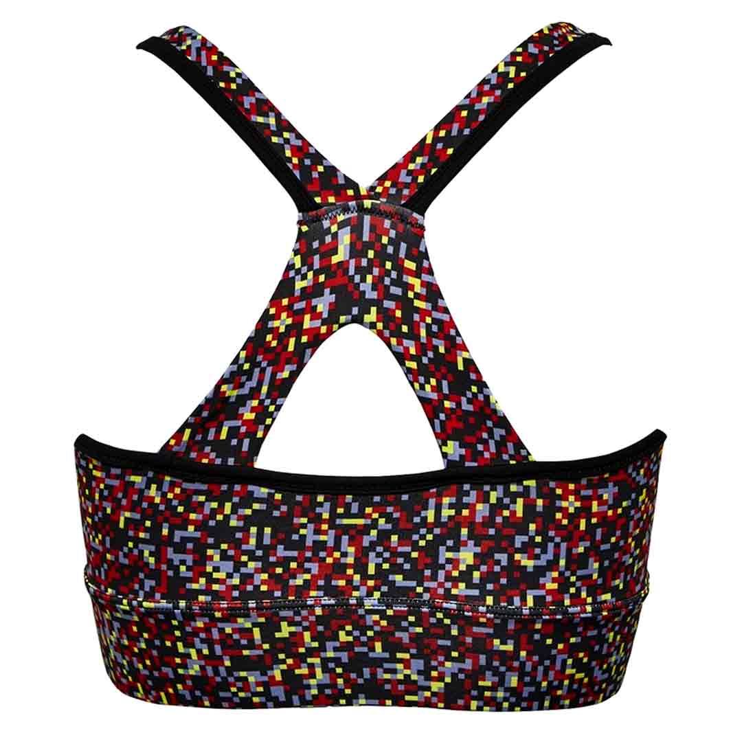 New Balance - Women's Tech Training Printed Sports Bra (WB21471 HYW) - Image 2