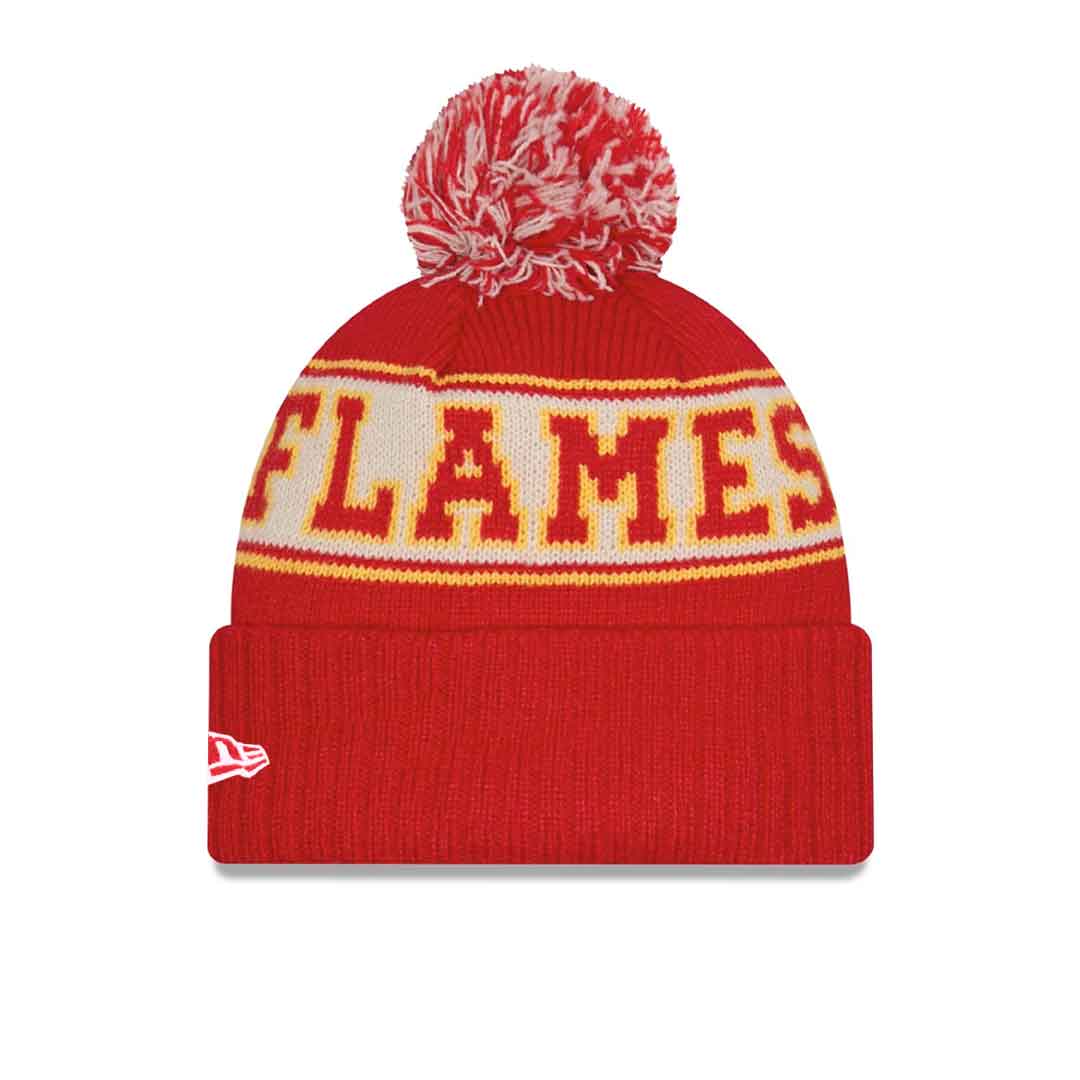 New Era - Calgary Flames Retro Knit Beanie (60652893) - Image 2