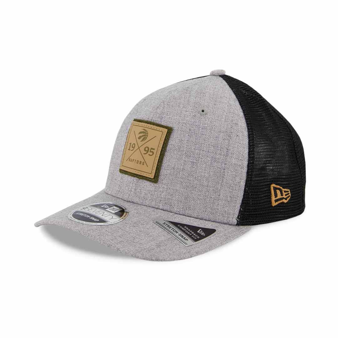 New Era - Toronto Raptors Heather Patch 9SEVENTY Stretch Snap Cap (60537989) - Image 3