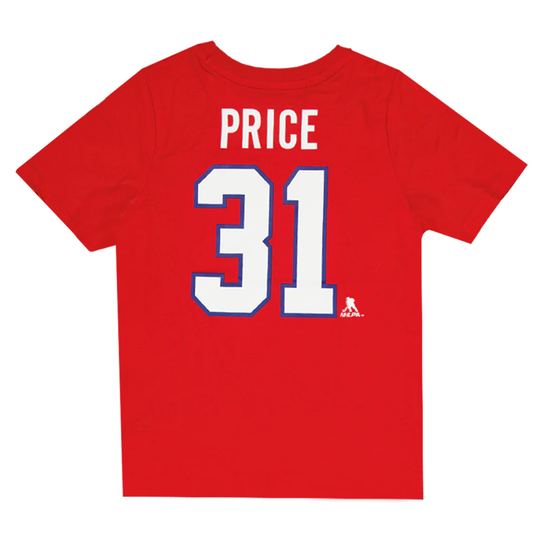 NHL - Kids' Montreal Canadiens Carey Price Short Sleeve T-Shirt (HK5B3HR00H01 CNDCP) - Image 2