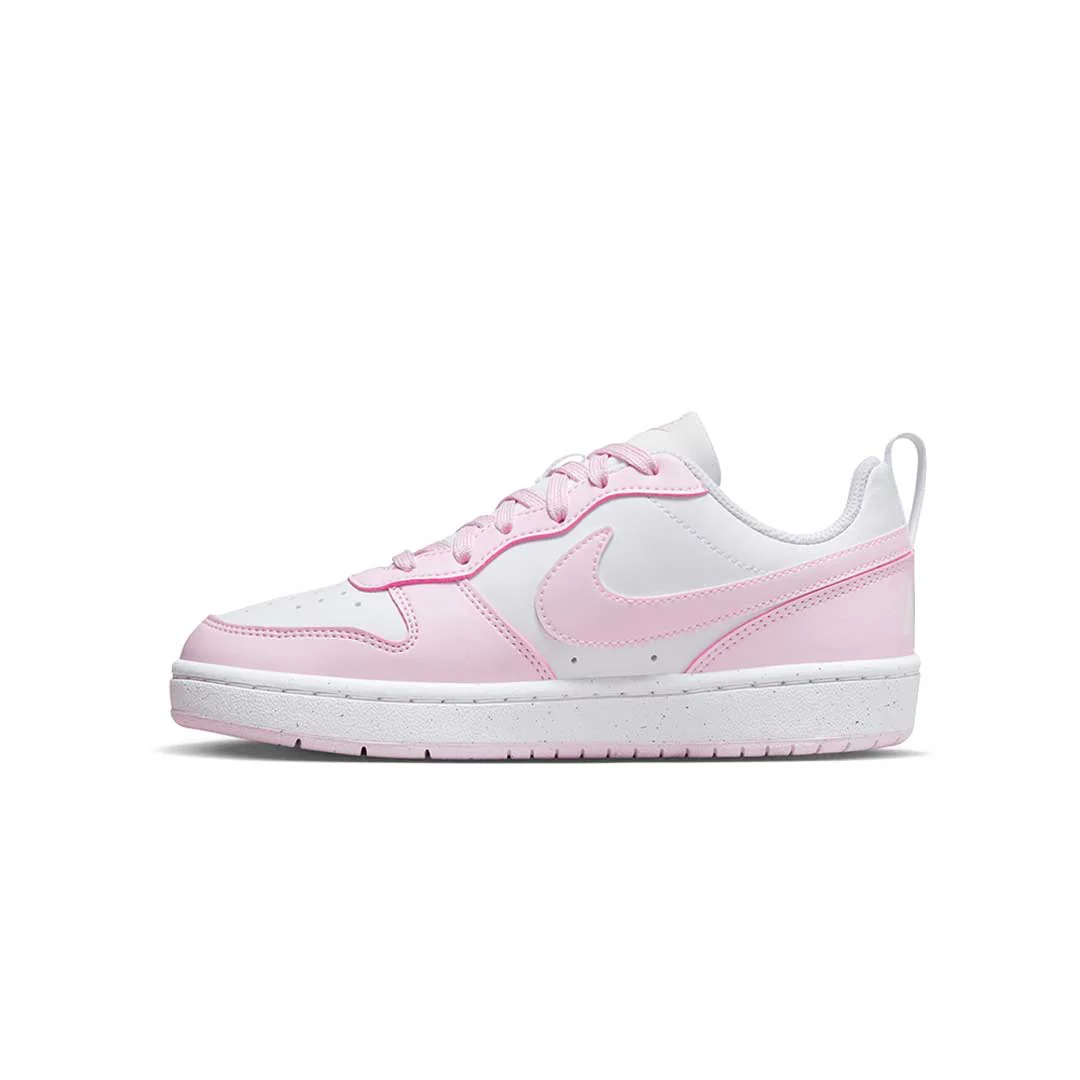 Nike - Kids' (Junior) Court Borough Low Recraft Shoes (DV5456 105) - Image 2
