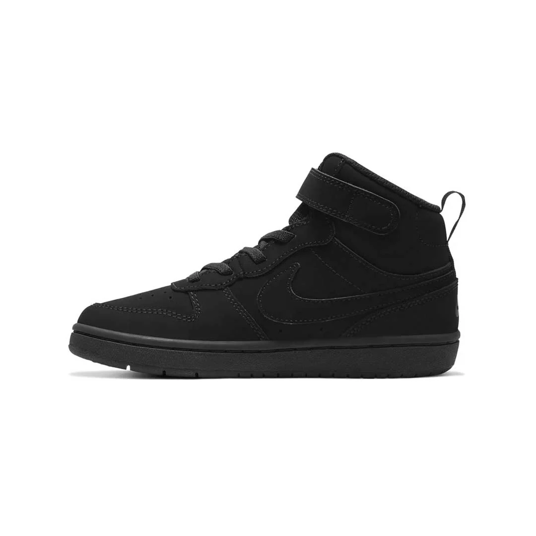 Nike - Kids' (Preschool) Court Borough Mid 2 Shoes (CW5868 001) - Image 2