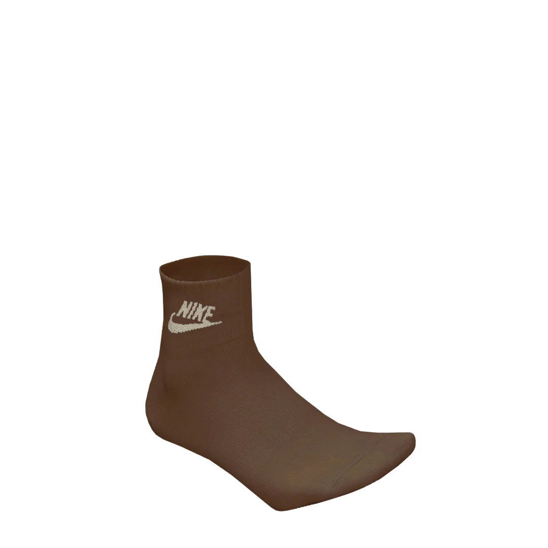 Nike - Unisex Everyday Plus 3 Pack Cushioned Ankle Socks (DX5074 904) - Image 4