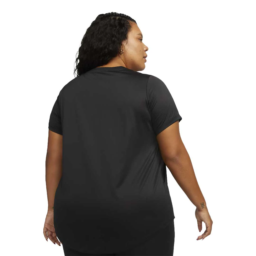 Nike - Women's Dri-Fit Short Sleeve T-Shirt (Plus Size) (FD0744 010) - Image 3