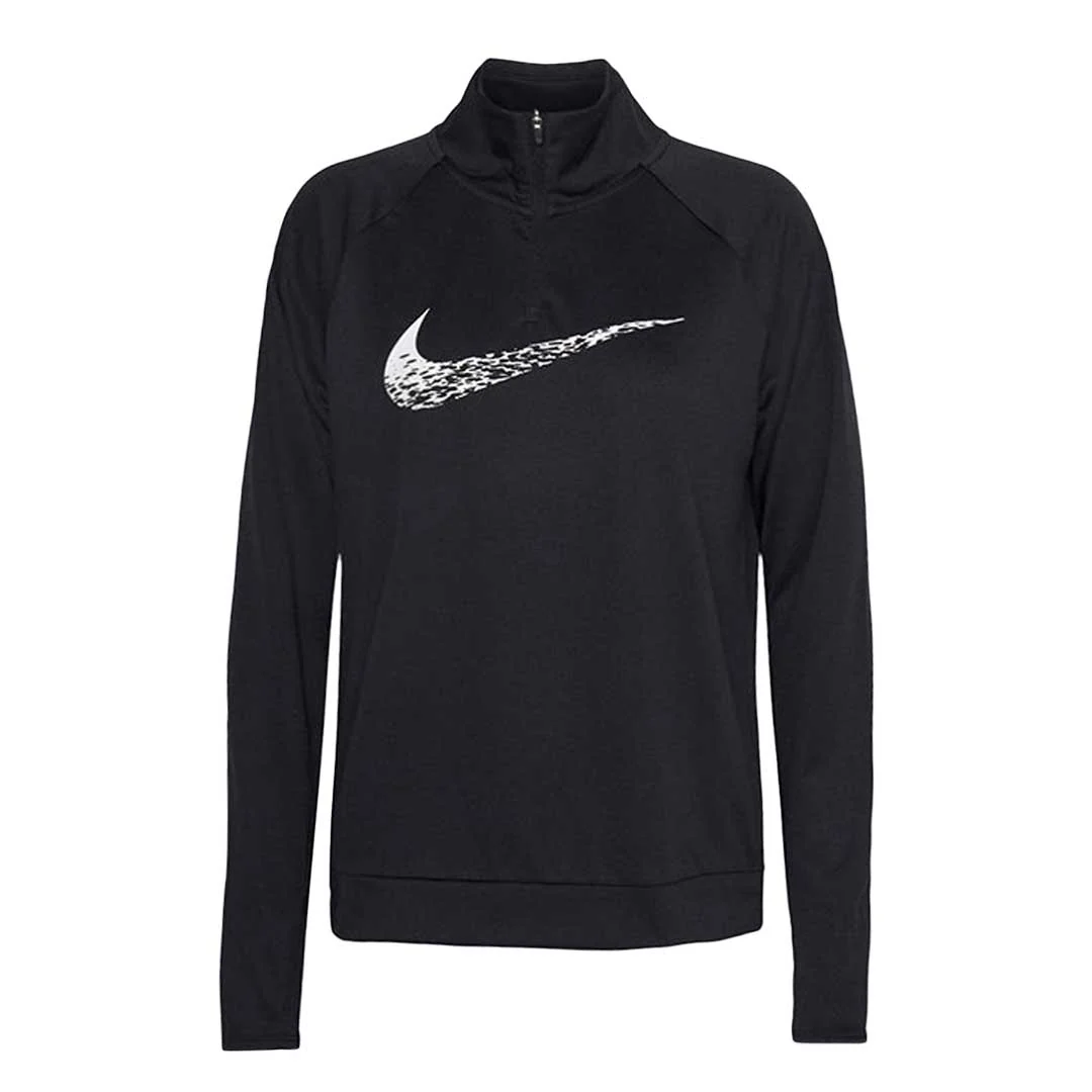 Nike - Women's Dri-Fit Swoosh Running Midlayer Top (DM7769 010)