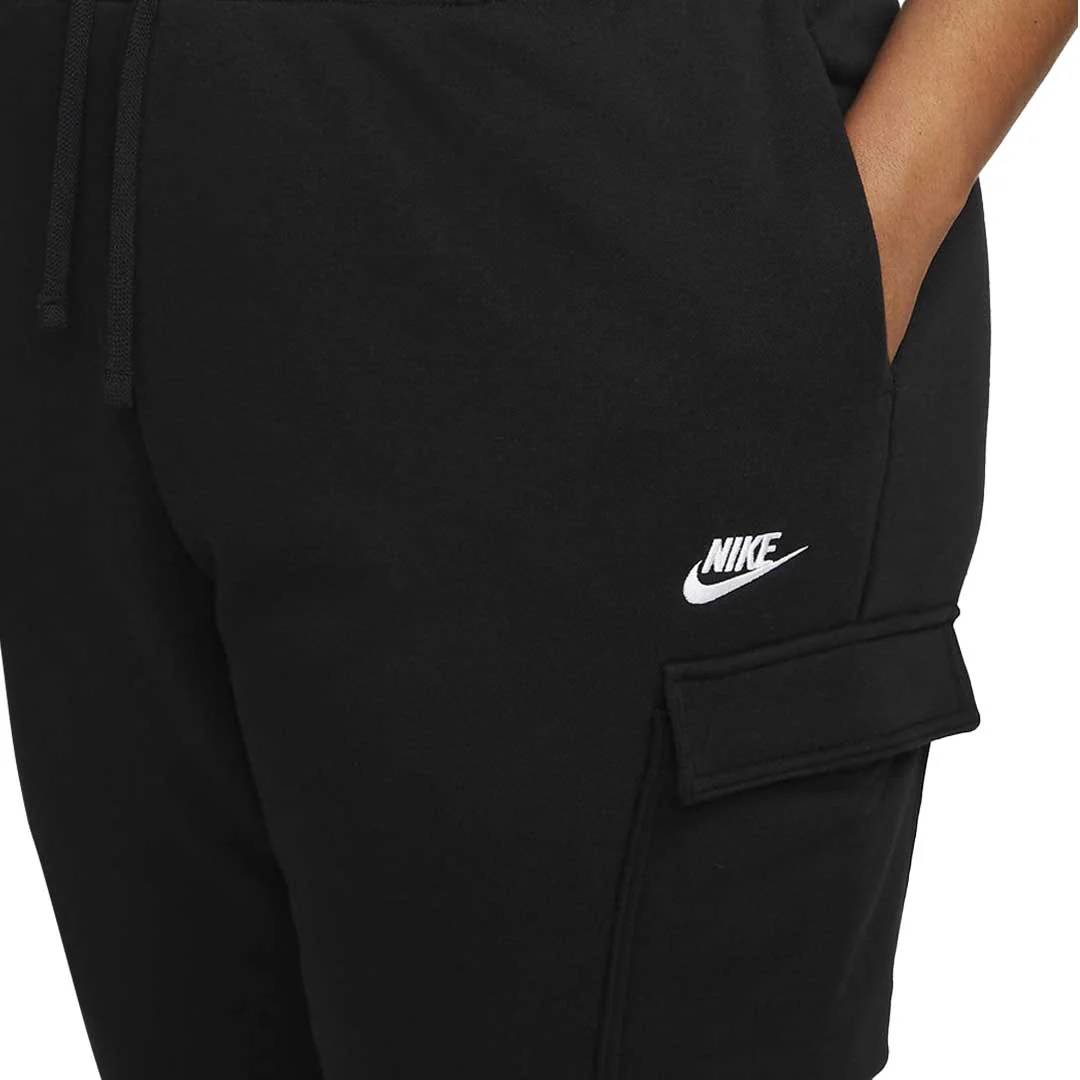 Nike - Women's Mid-Rise Oversized Cargo Sweatpant (Plus Size) (DV5083 010) - Image 4