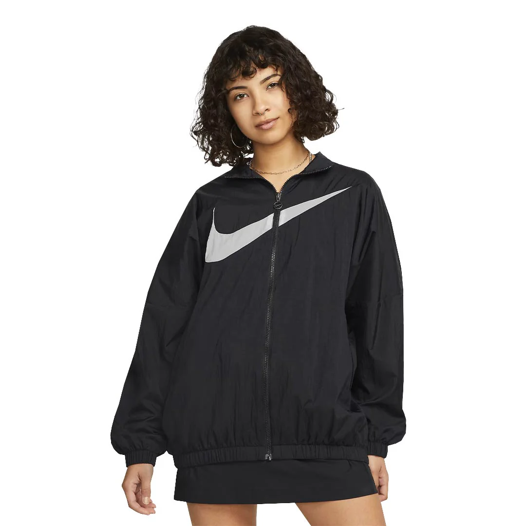 Nike - Women's NSW Essential Woven Jacket (DX5864 010) - Image 2