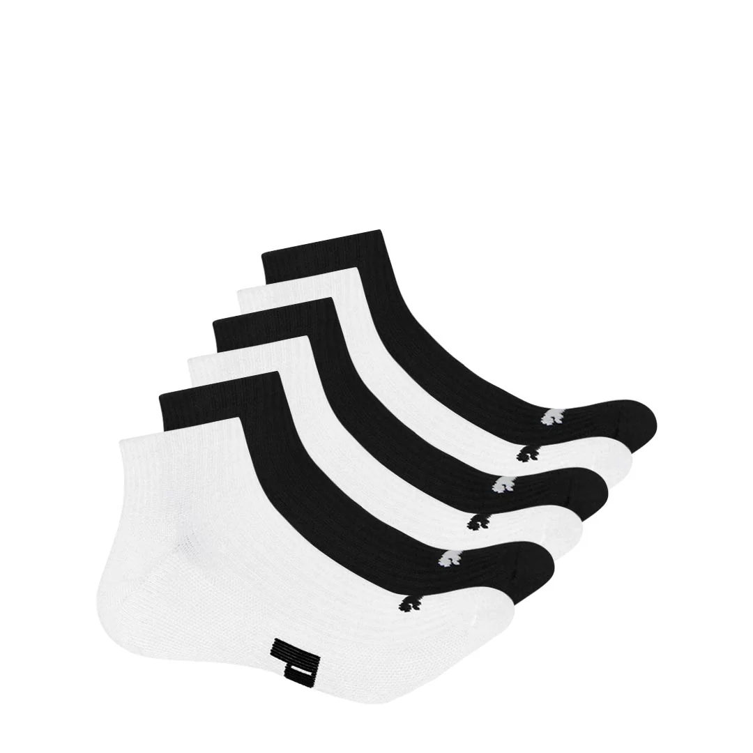 Puma - Men's 6 Pack 1/4 Crew Socks (P602028 009)