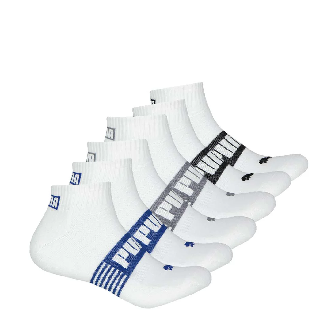 Puma - Men's 6 Pack 1/4 Crew Socks (P602208 105)