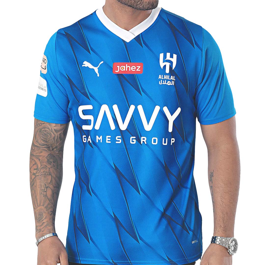 Puma - Men's Al Hilal SFC 23/24 Home Replica Jersey (776967 01) - Image 2