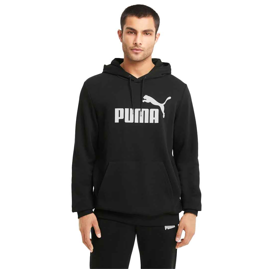 Puma - Men's Essential Big Logo Hoodie (586688 01) - Image 2