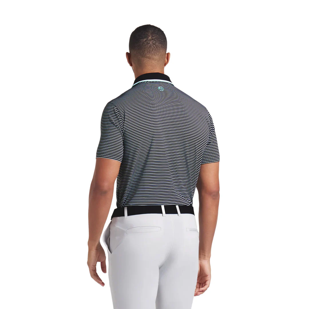 Puma - Men's MATTR Elevated Stripe Golf Polo (628822 02) - Image 3