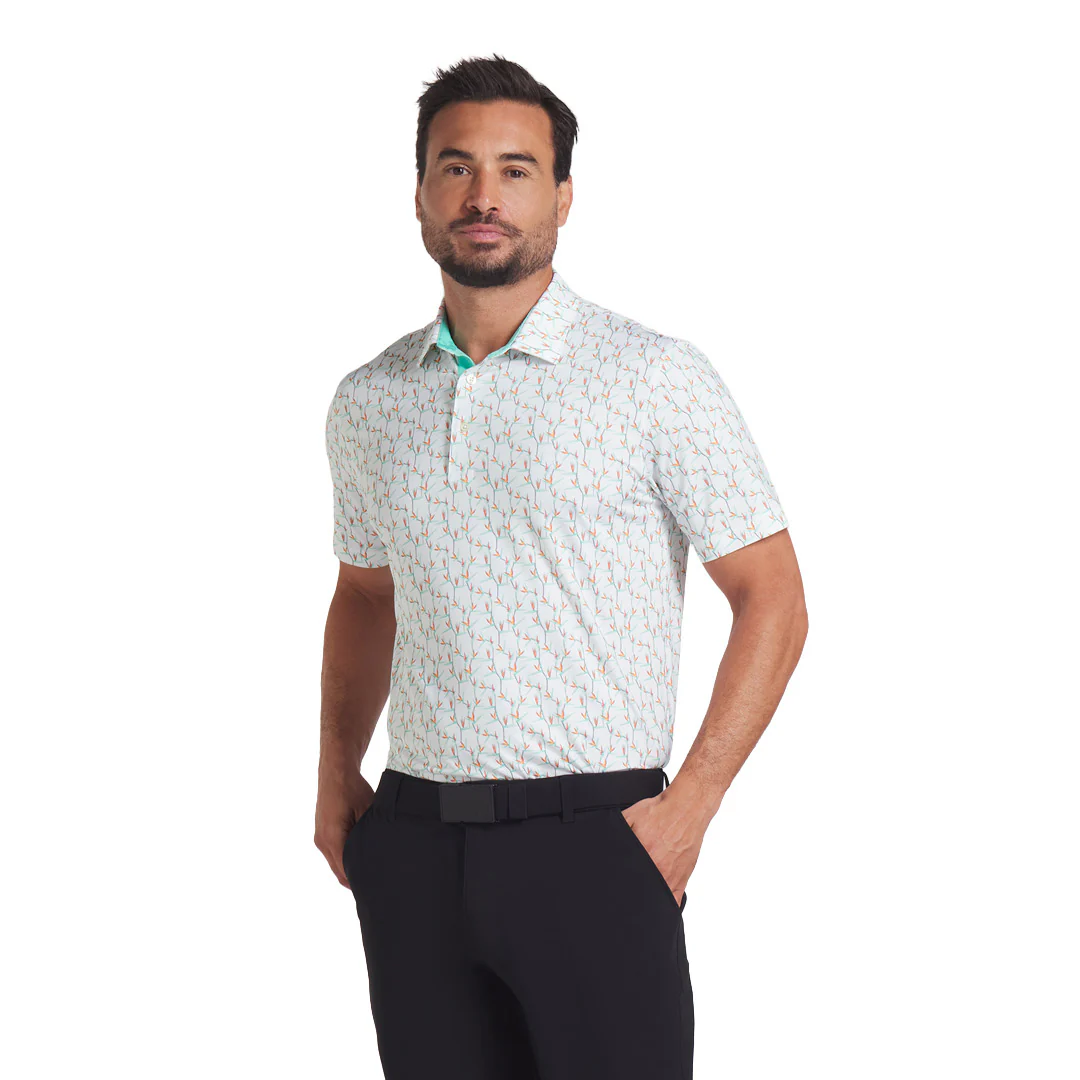 Puma - Men's MATTR Paradise Golf Polo (628824 04) - Image 2