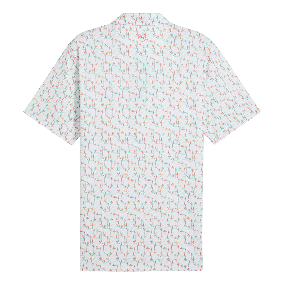 Puma - Men's MATTR Paradise Golf Polo (628824 04) - Image 4