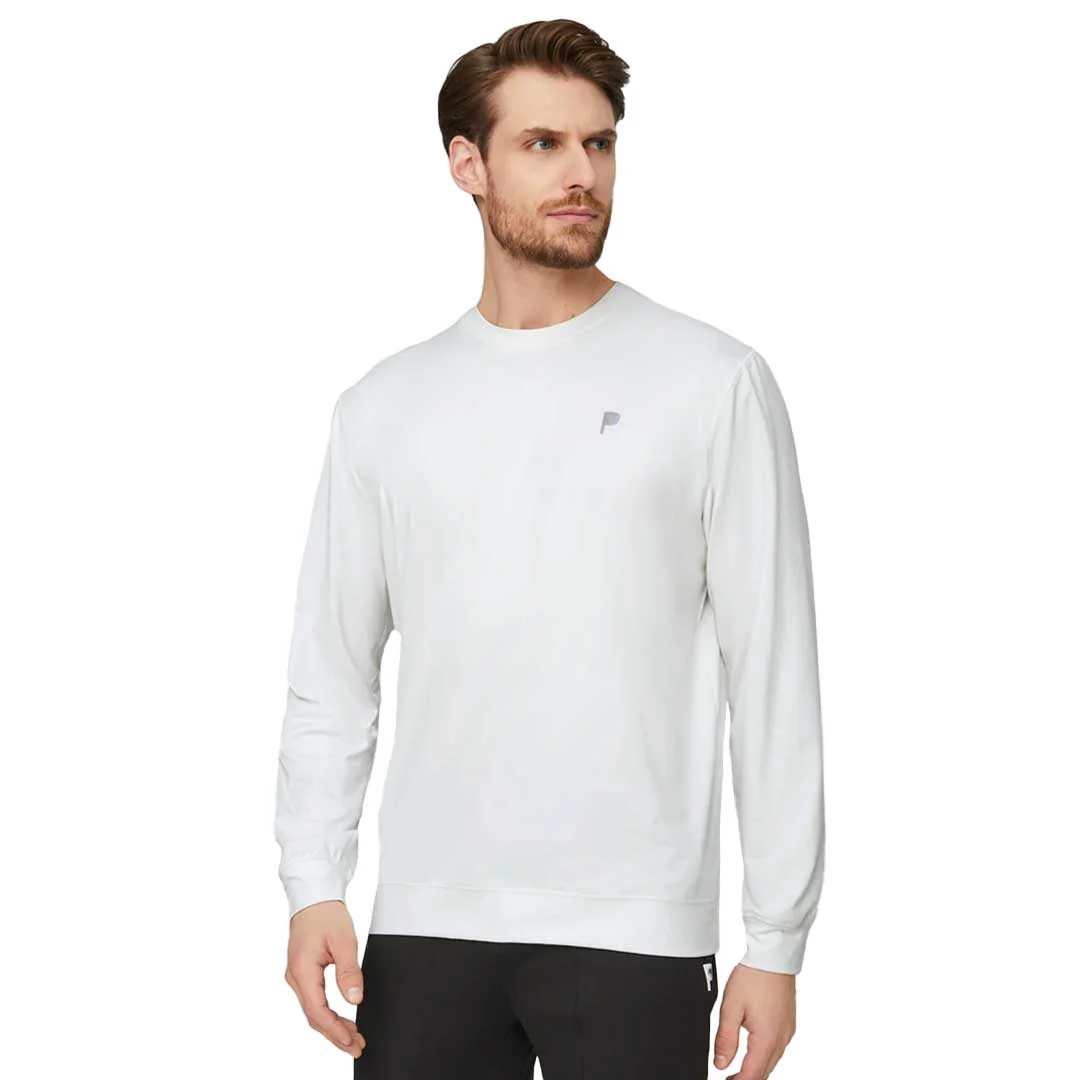 Puma - Men's Puma x Palm Tree Crew Midweight Crewneck Golf Sweatshirt (539206 01) - Image 2