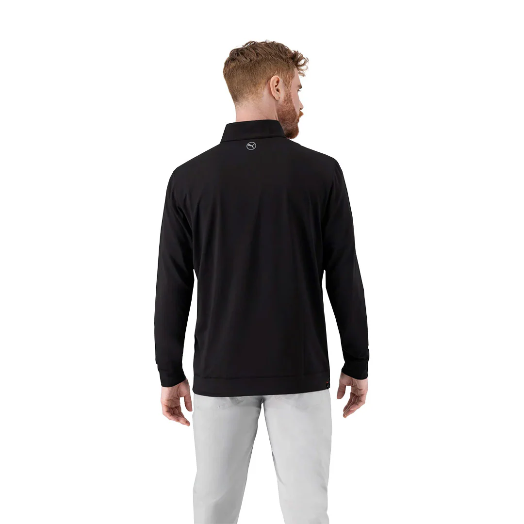 Puma - Men's Pure Colourblock Golf 1/4 Zip Pullover (625887 10) - Image 3