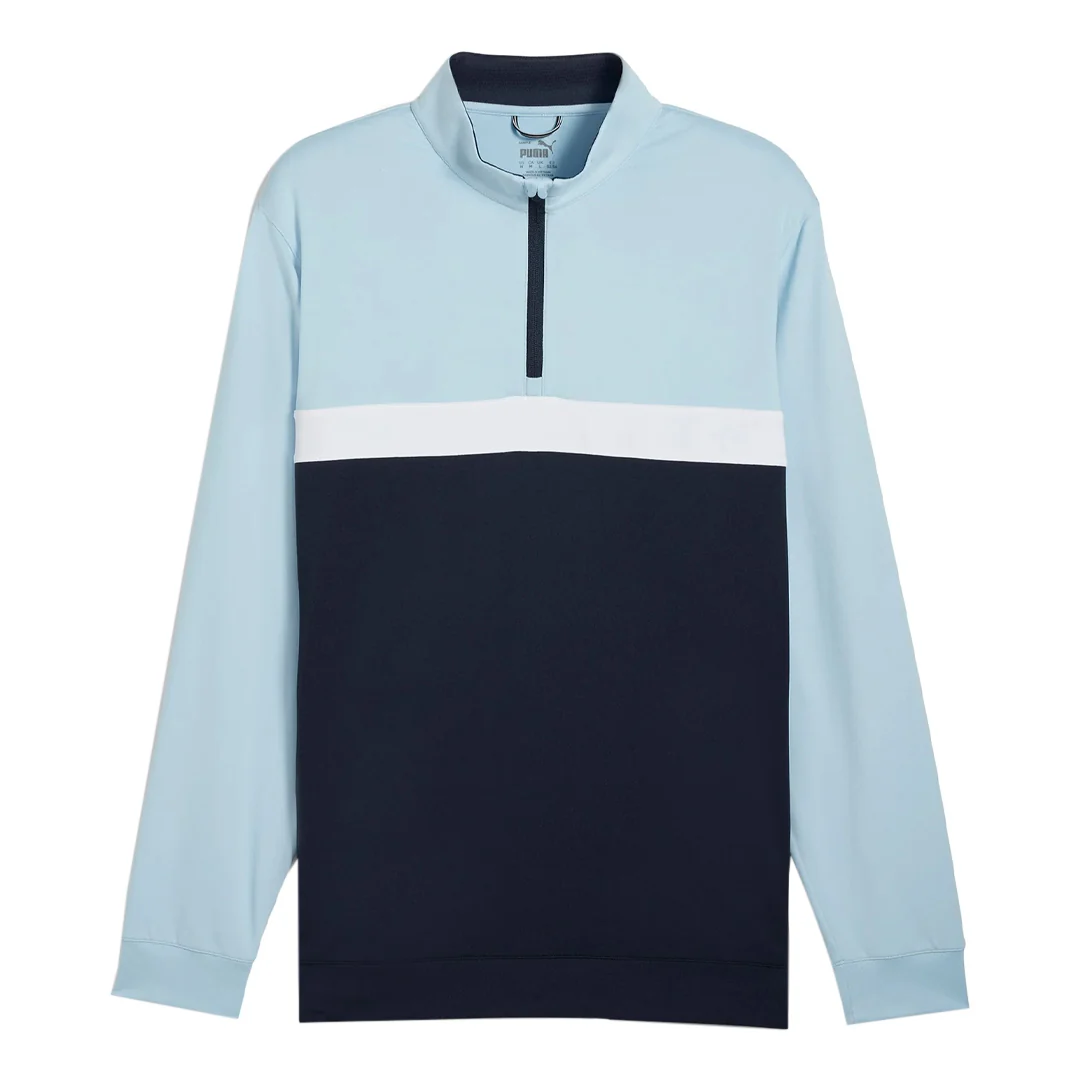 Puma - Men's Pure Colourblock Golf 1/4 Zip Pullover (625887 11)