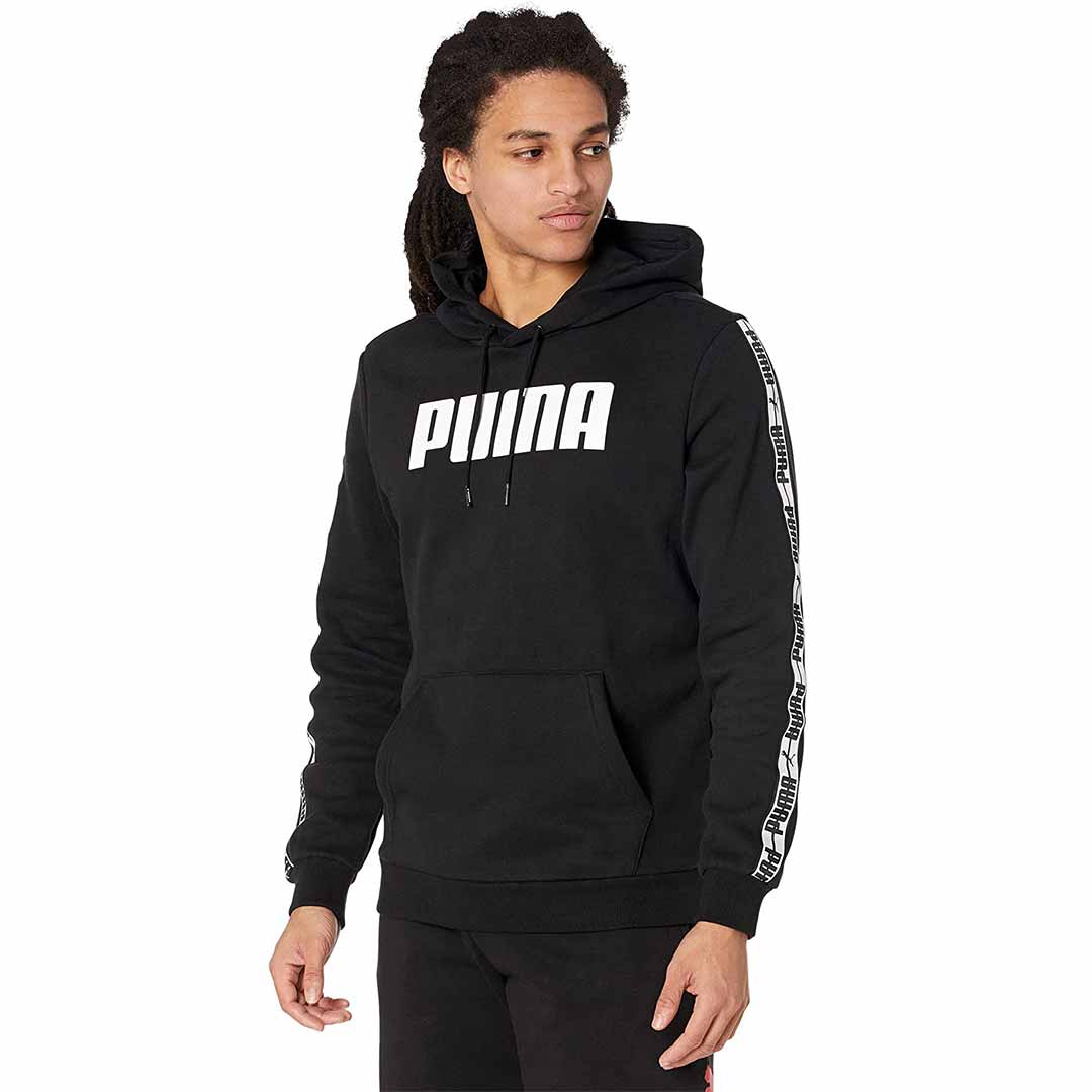 Puma - Men's Taping Hoodie (845717 01) - Image 2