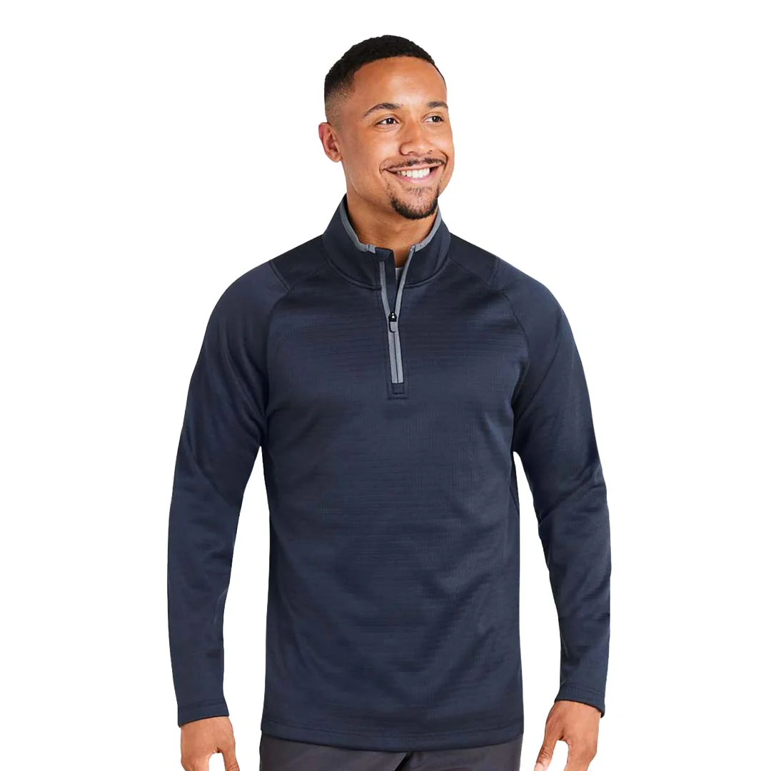 Puma - Men's Waffle Fleece 1/4 Zip Pullover (631105 02) - Image 2
