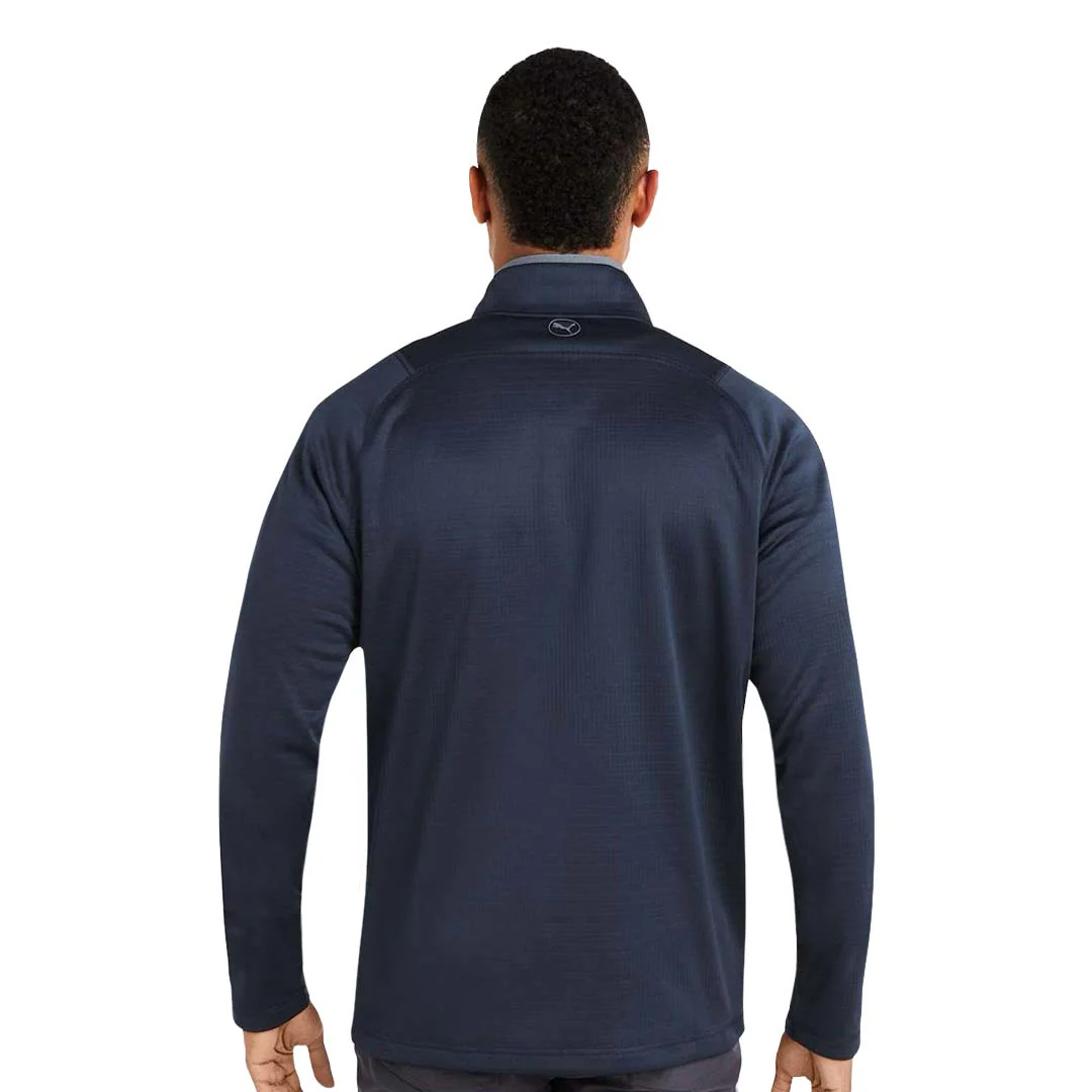 Puma - Men's Waffle Fleece 1/4 Zip Pullover (631105 02) - Image 3