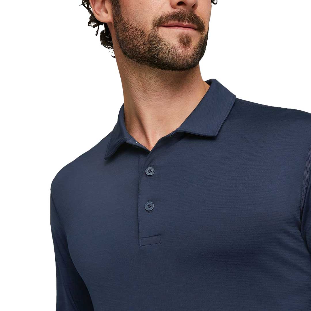 Puma - Men's You-V Long Sleeve Polo (539106 03) - Image 4