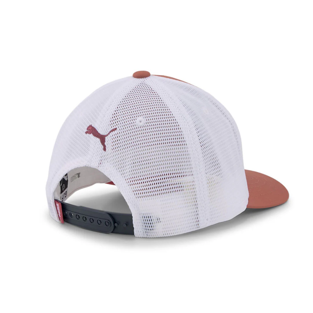 Puma - Sundown Trucker "P" Snapback Golf Cap (023738 04) - Image 3