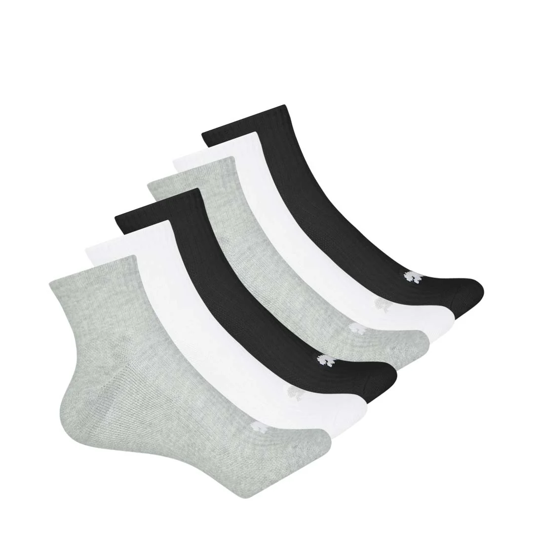 Puma - Women's 6 Pack 1/4 Crew Socks (P601595 007)