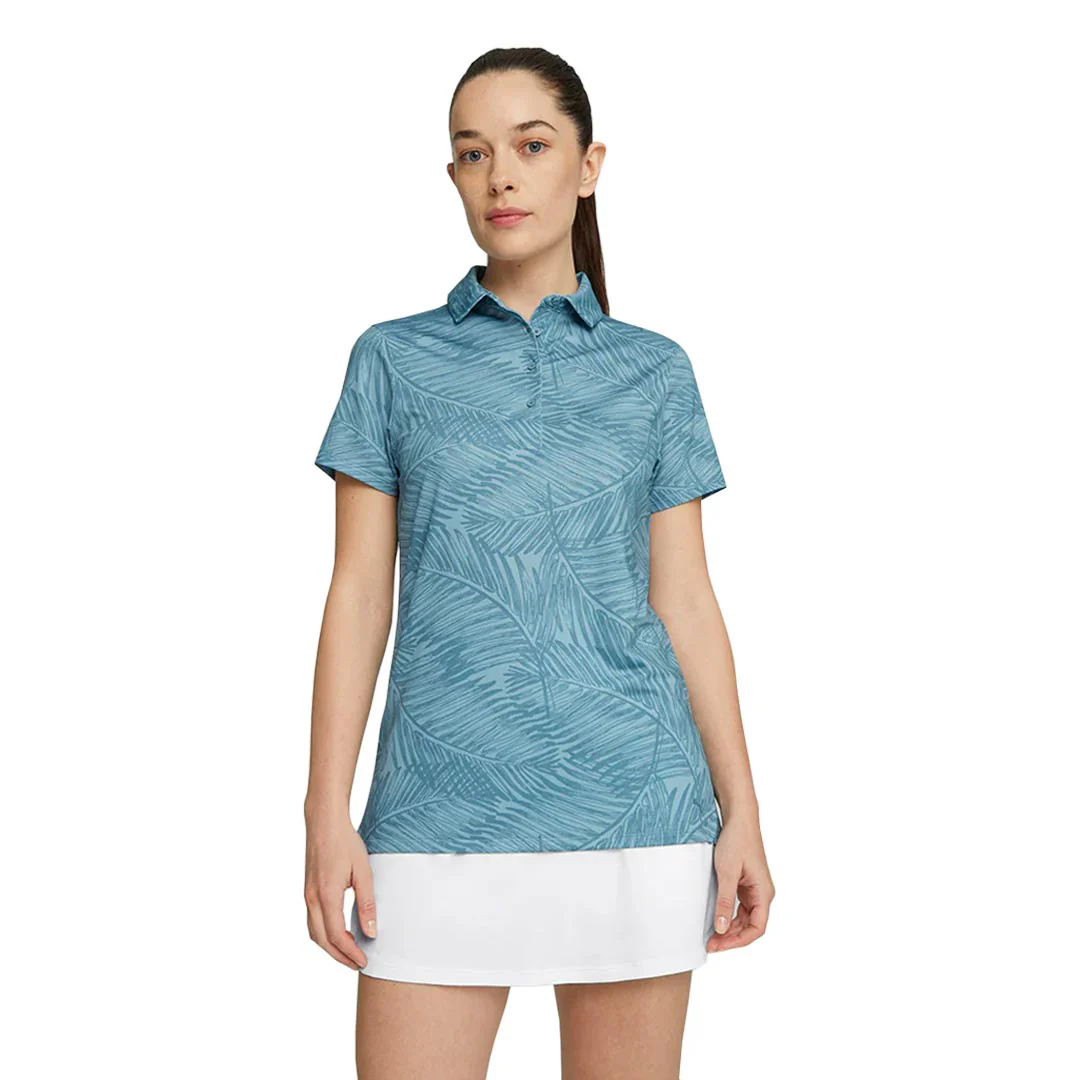 Puma - Women's MATTR Fern Short Sleeve Polo (621633 03) - Image 2