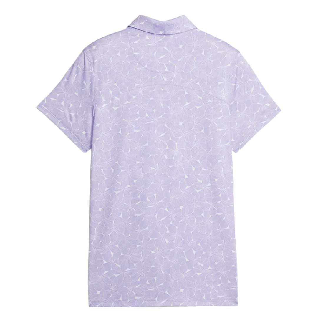 Puma - Women's MATTR Plumeria Short Sleeve Polo (621637 02) - Image 2