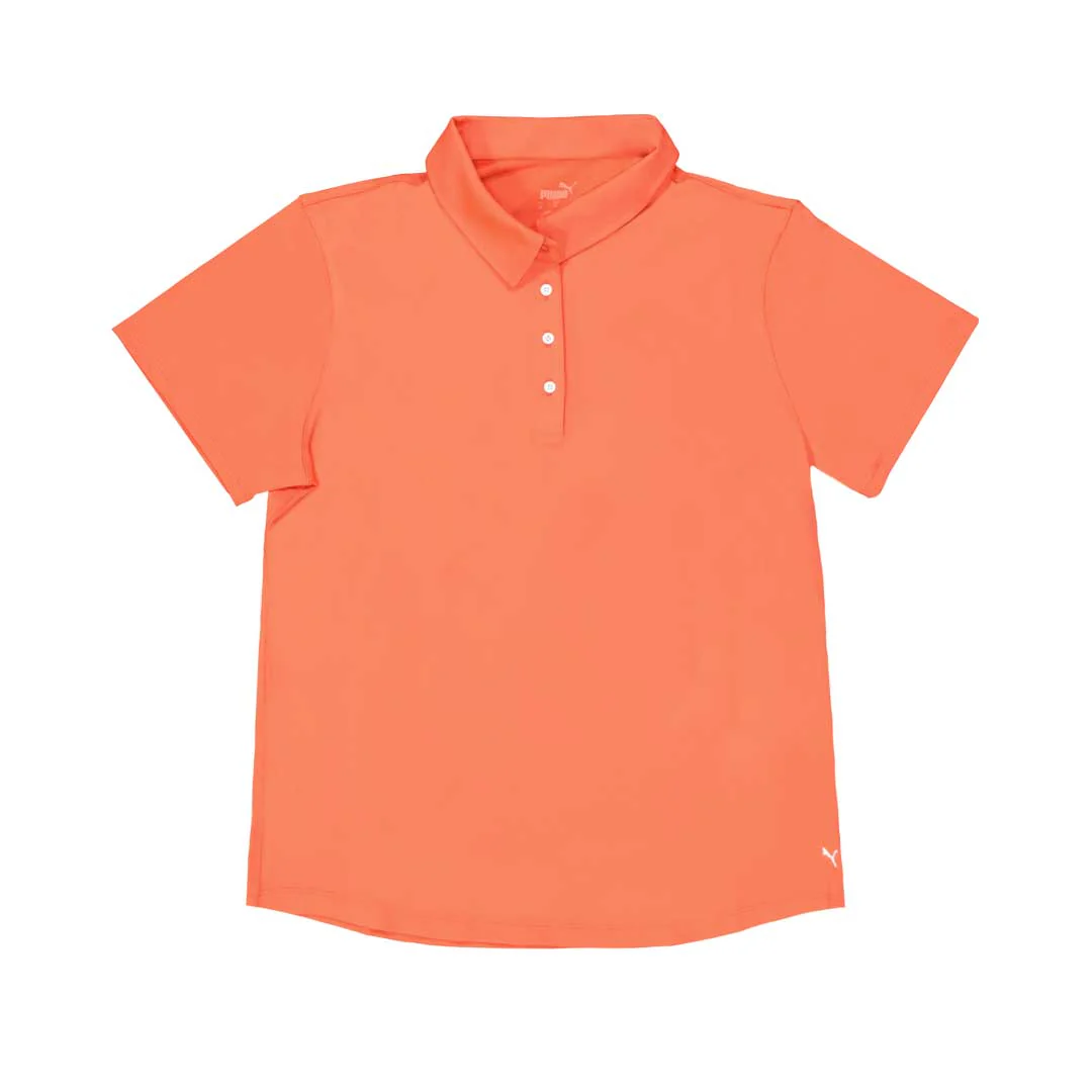 Puma - Women's MATTR Solid Short Sleeve Golf Polo (625889 04)