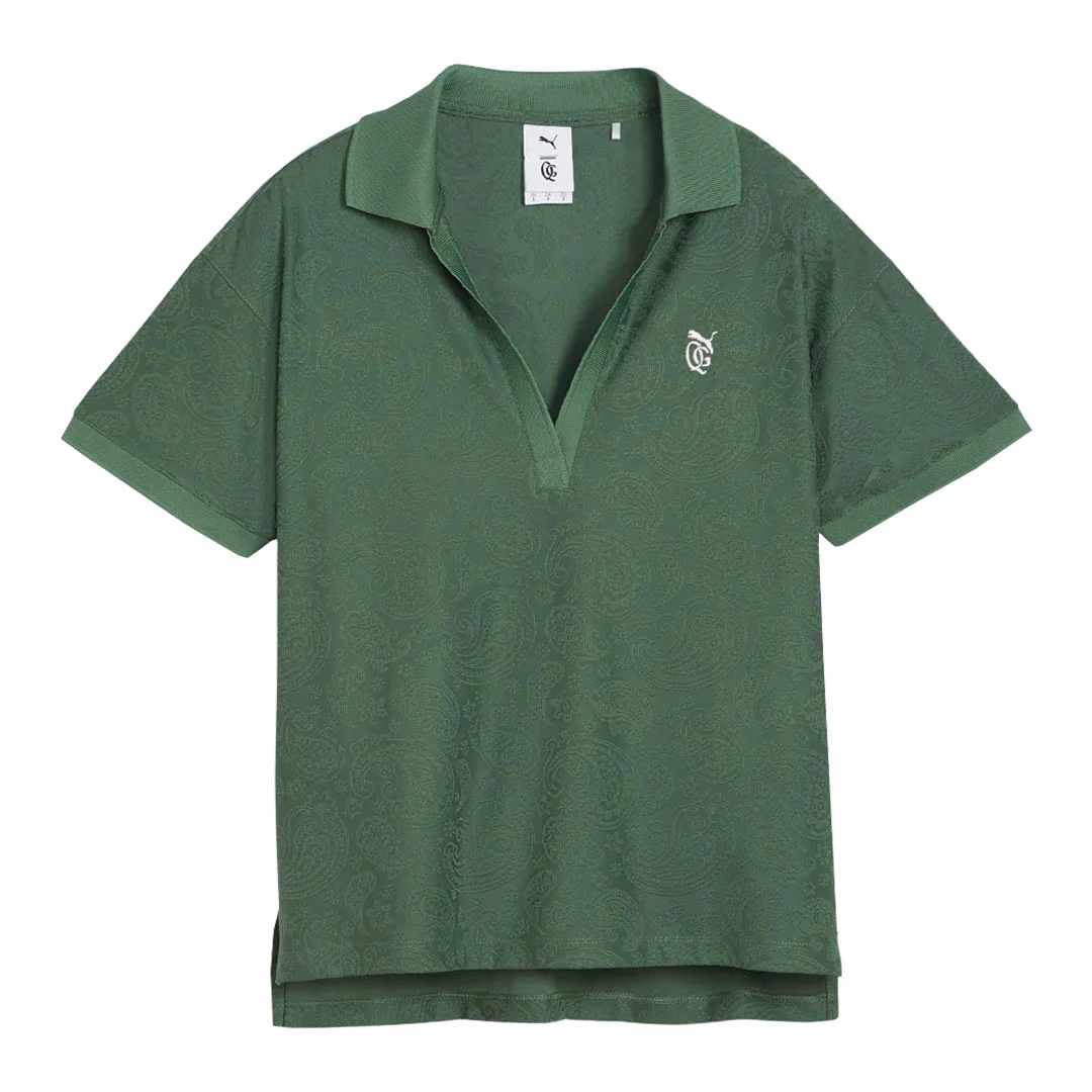 Puma - Women's Puma x Quiet Golf Relaxed Crop Polo (625771 01)