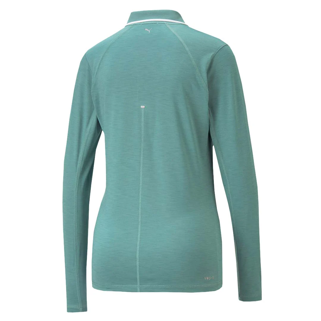 Puma - Women's YouV Long Sleeve Polo (537499 04) - Image 2