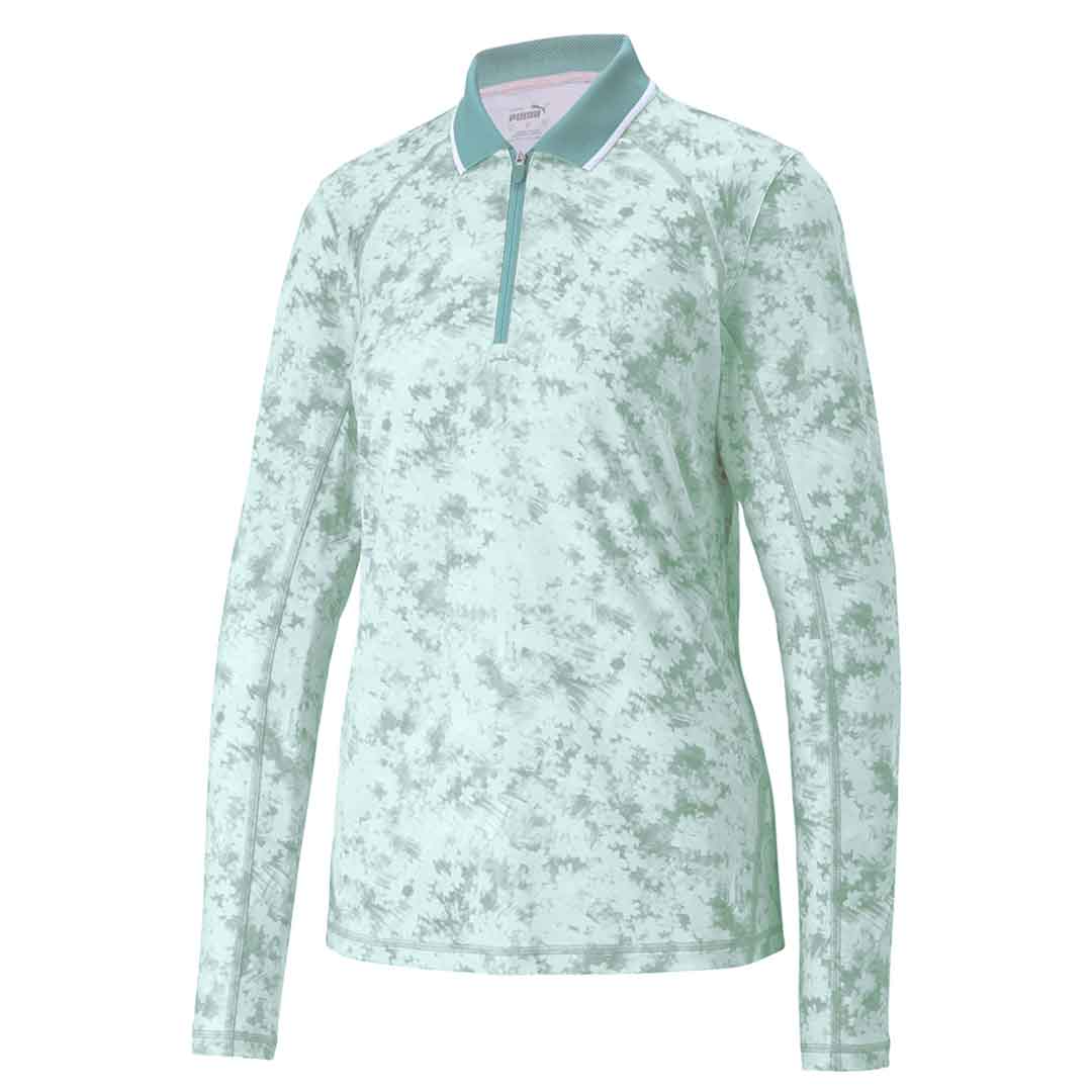 Puma - Women's YouV Stillwater Long Sleeve Polo (539038 01)