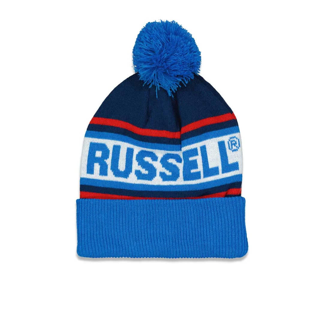 Russell Athletic - Court Pom Beanie (RARU04CMHBLC1WN 41NVY) - Image 2