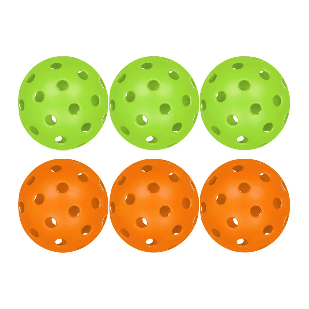 SVP Play - 6 Pack Indoor & Outdoor Pickleballs (SPK028) - Image 2
