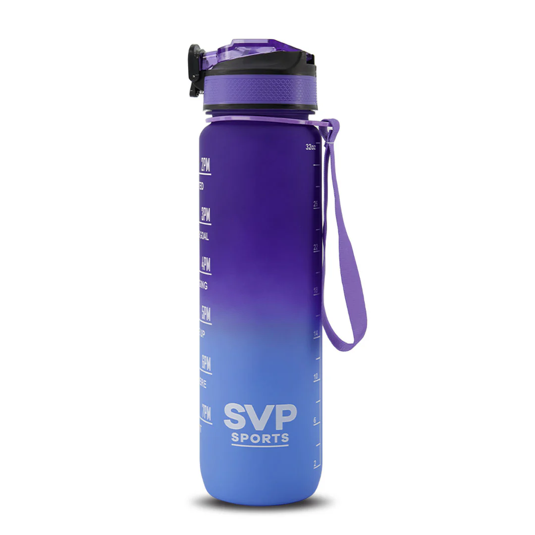 SVP Sports - 32oz Hydration Water Bottle (32OZ-PURBLU)