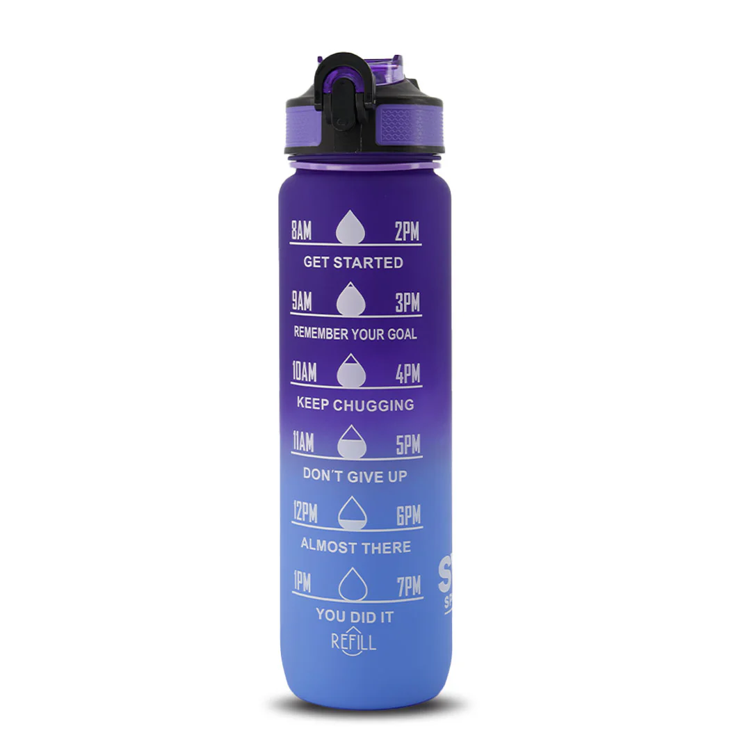 SVP Sports - 32oz Hydration Water Bottle (32OZ-PURBLU) - Image 2