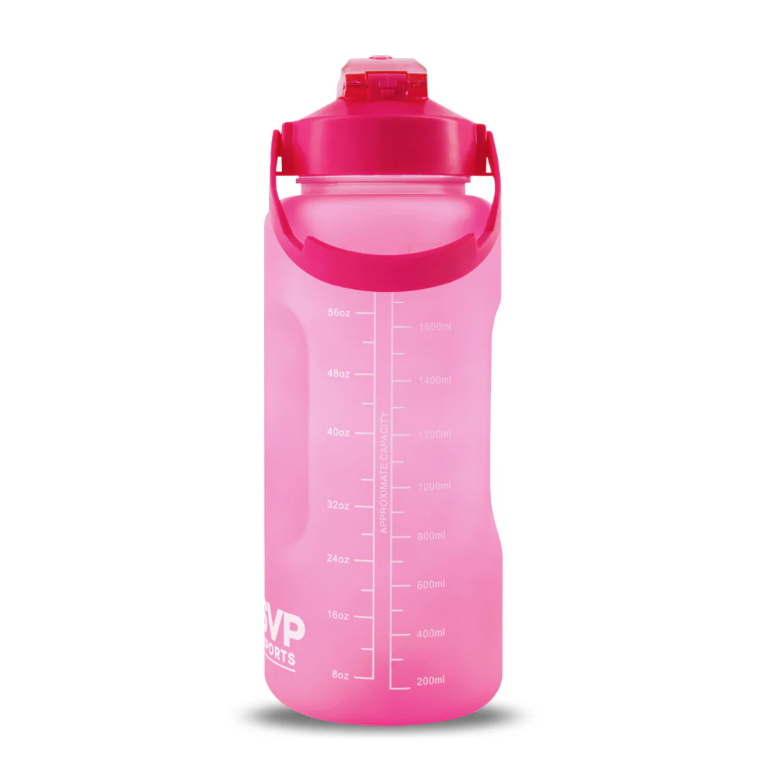 SVP Sports - 64oz Hydration Water Bottle (64OZ-DKPNK) - Image 3