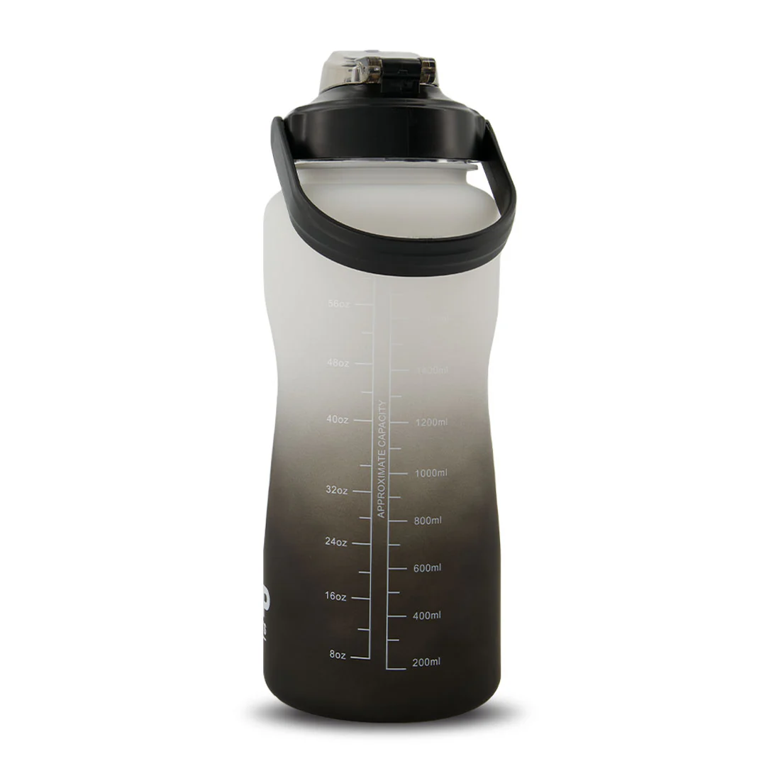 SVP Sports - 64oz Hydration Water Bottle (64OZ-WHTBLK) - Image 3