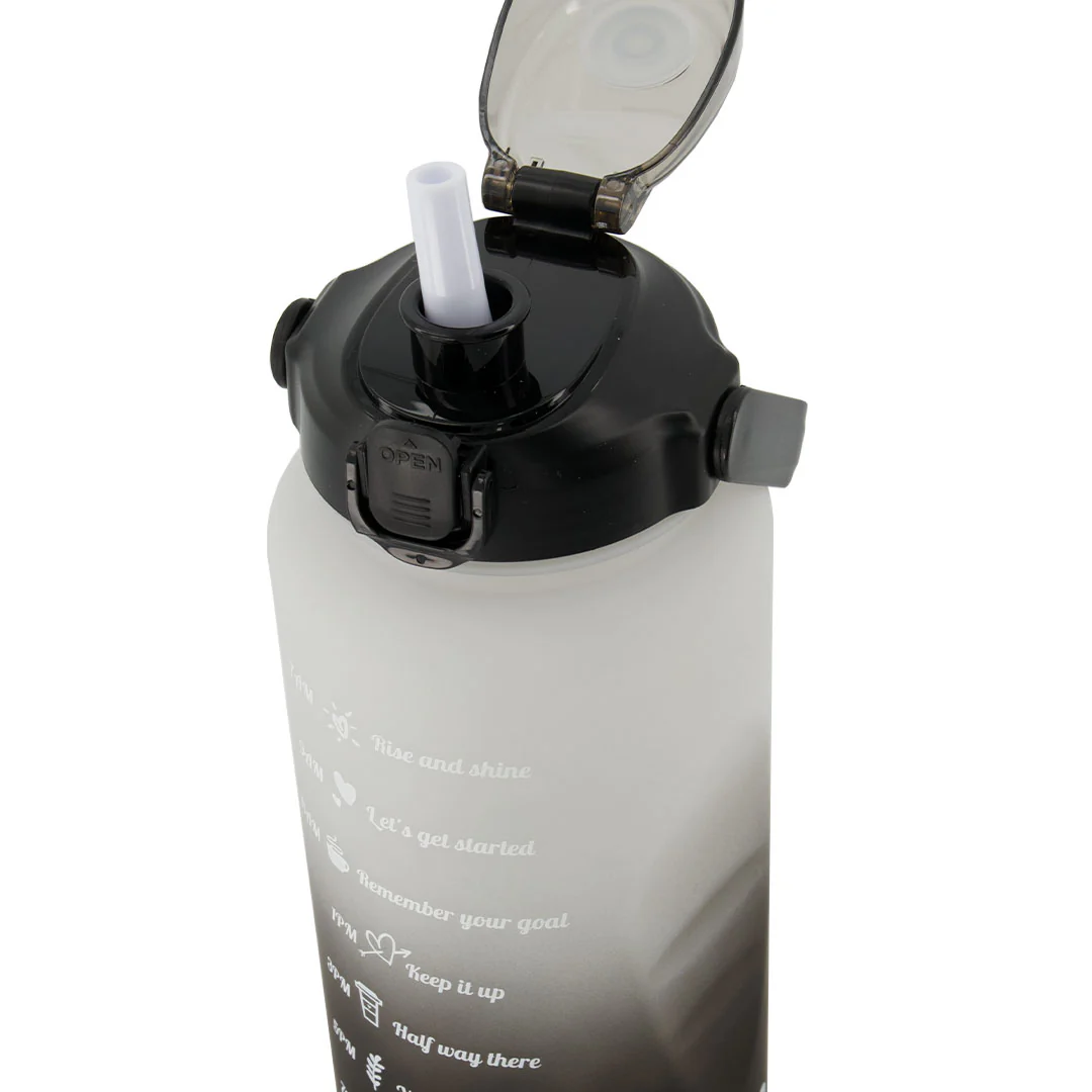 SVP Sports - 64oz Hydration Water Bottle (64OZ-WHTBLK) - Image 4