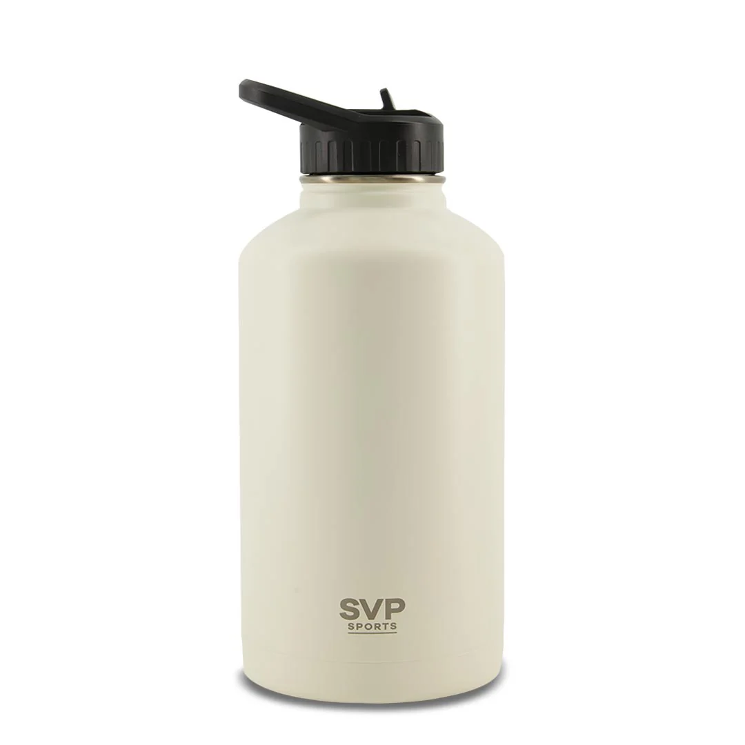 SVP Sports - 64oz Insulated Thermal Bottle - Hydra Max (64OZ-SVP-CREAM)