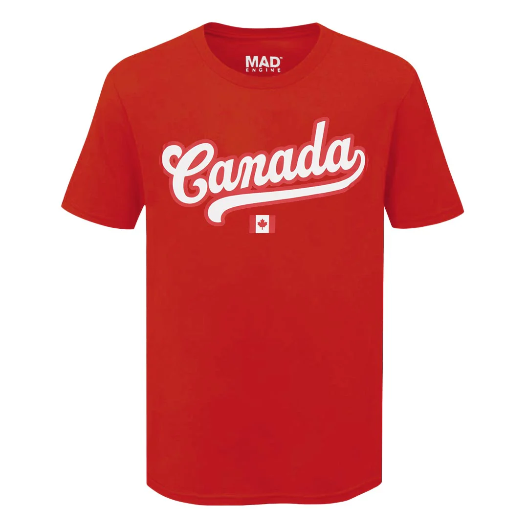 SVP Sports - Men's Canada Flag T-Shirt (MEXXPT8MSC3A1PB 62RED)
