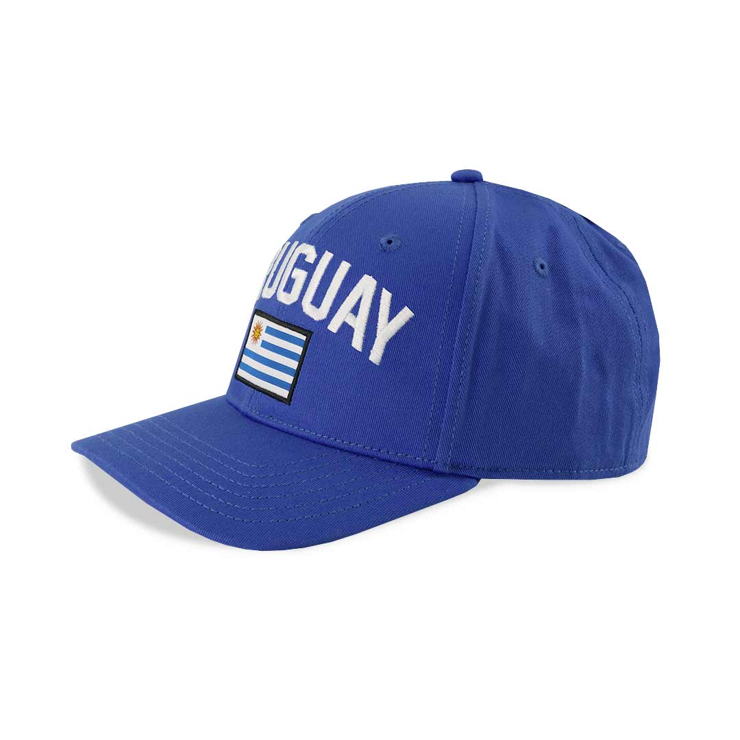 SVP Sports - Men's Uruguay Flag Hat (MEXXPSKMHDCC1PB 40BLU) - Image 2