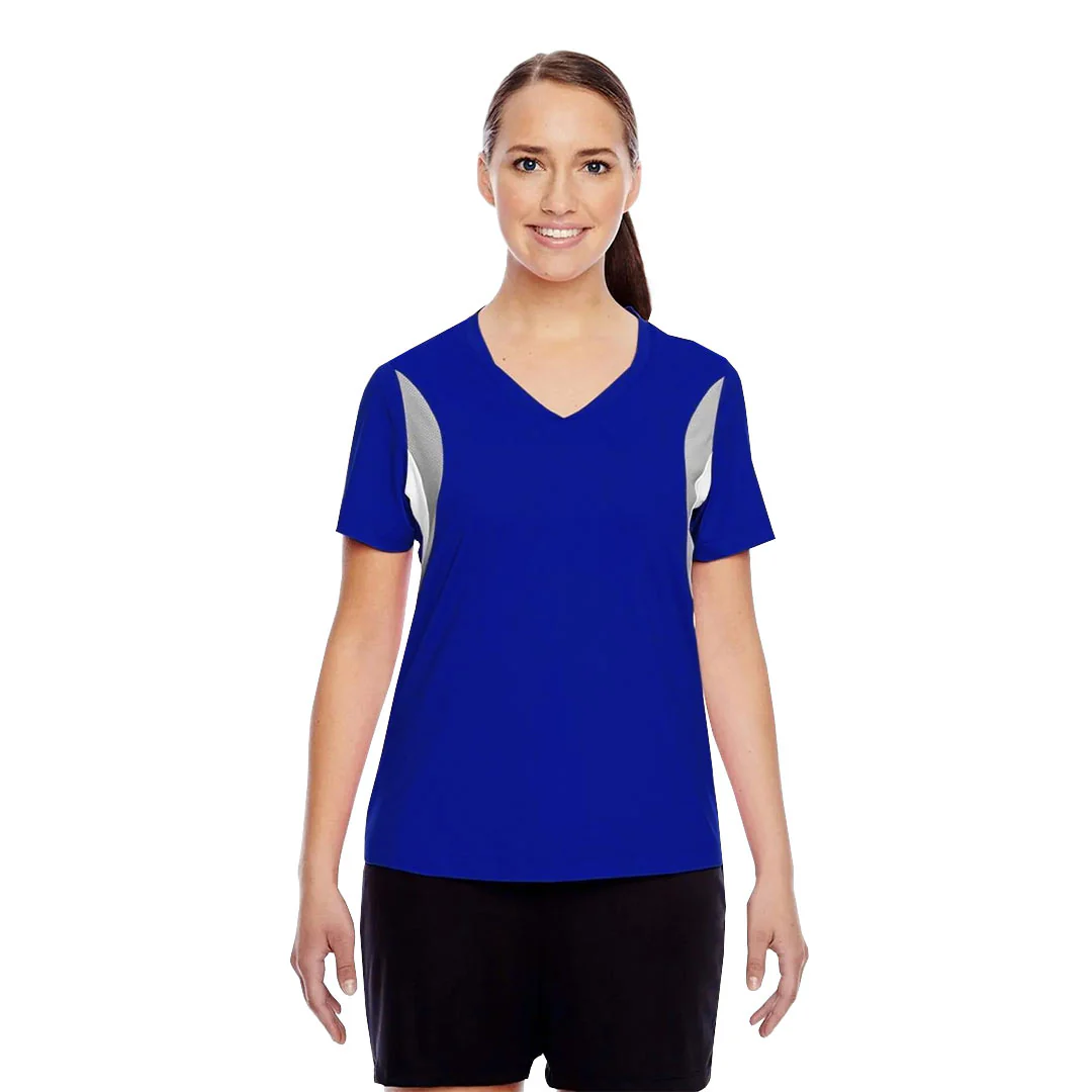 Team365 - Women's Athletic V-Neck Jersey (TT10W 79) - Image 2