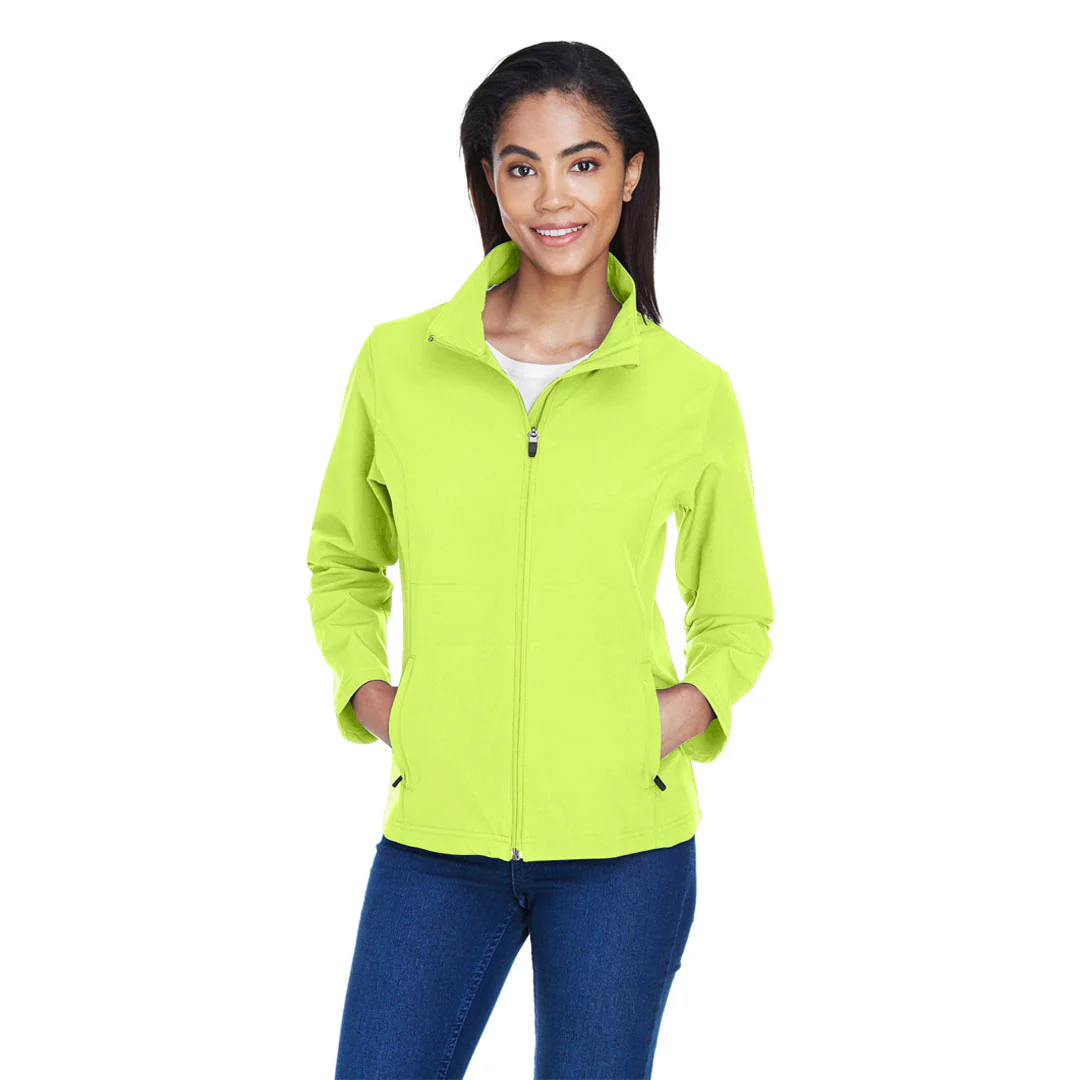 Team365 - Women's Leader Soft Shell Jacket (TT80W 8Y) - Image 2